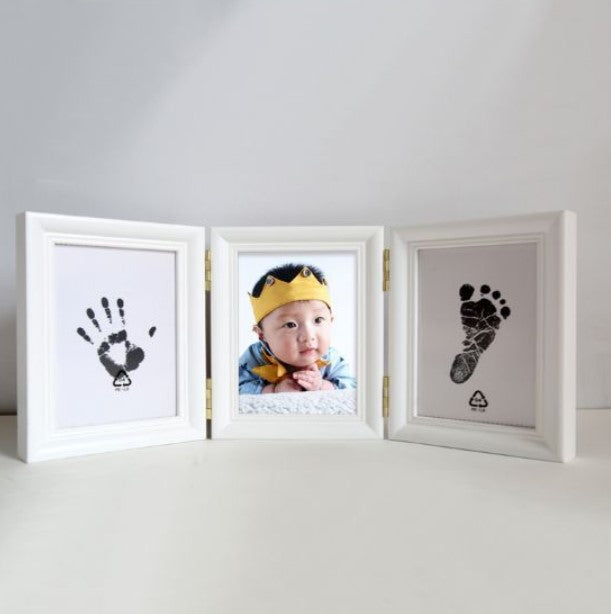 Newborn hand and foot print mud kit