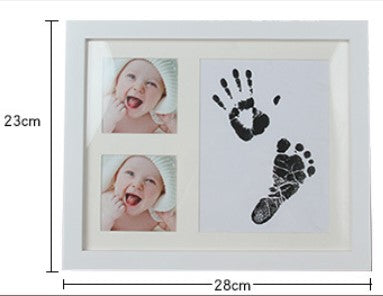 Newborn hand and foot print mud kit