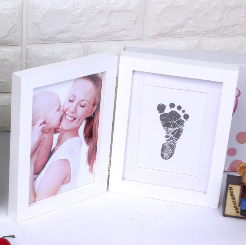 Newborn hand and foot print mud kit