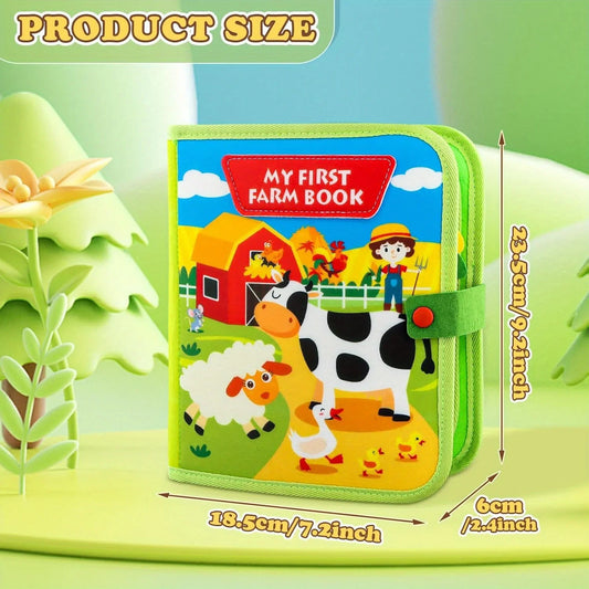 Early Learning Busy Book - Animals Farm