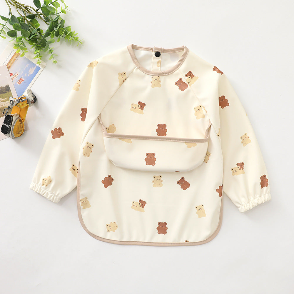 Danish Long-sleeved Eating Bib