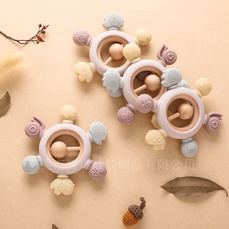 Forest Animal Silicone Teether
