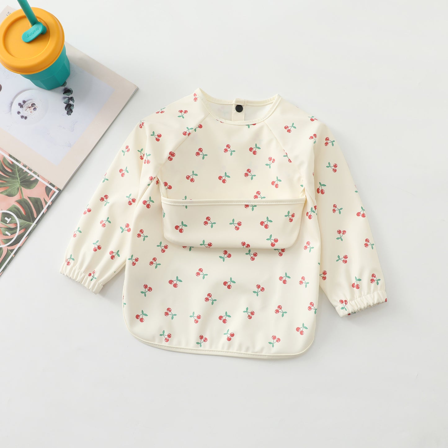 Danish Long-sleeved Eating Bib