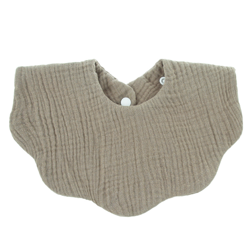 Plain Cotton Baby Bibs
