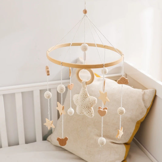 Wooden Starry Bed Bell