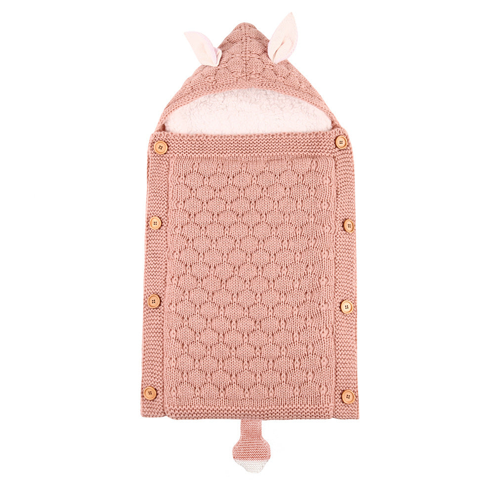 Wool Knitted Baby Sleeping Bag