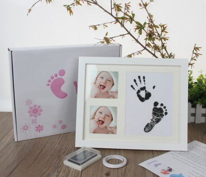 Newborn hand and foot print mud kit
