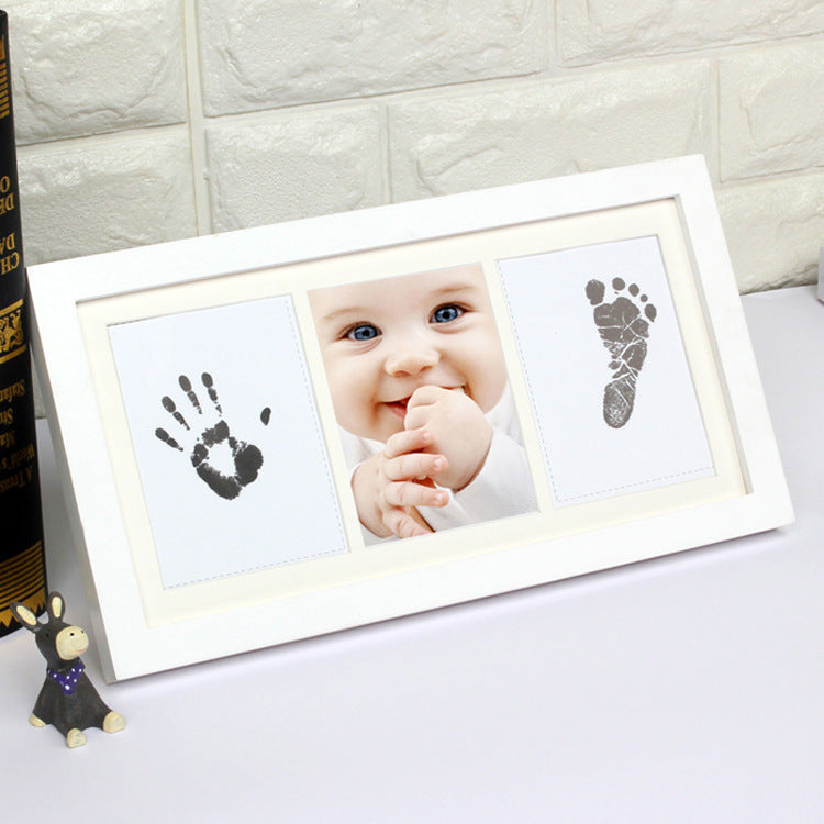Newborn hand and foot print mud kit