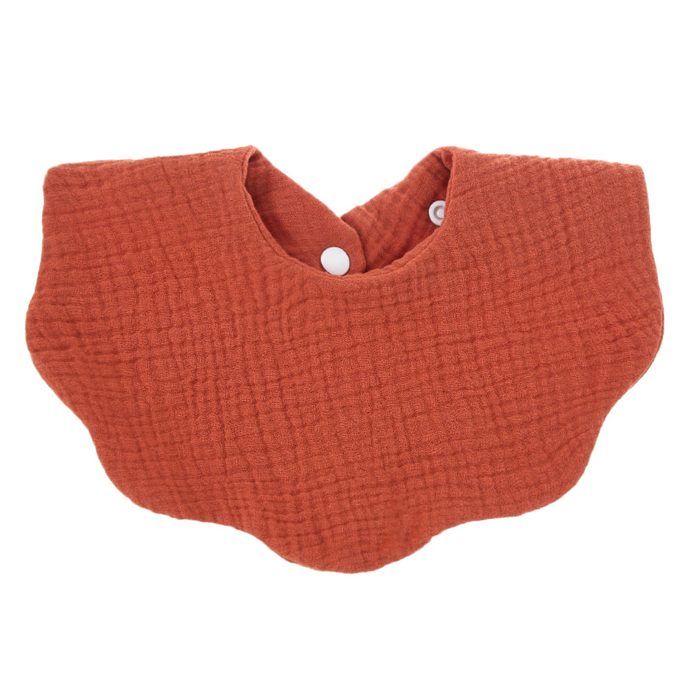 Plain Cotton Baby Bibs