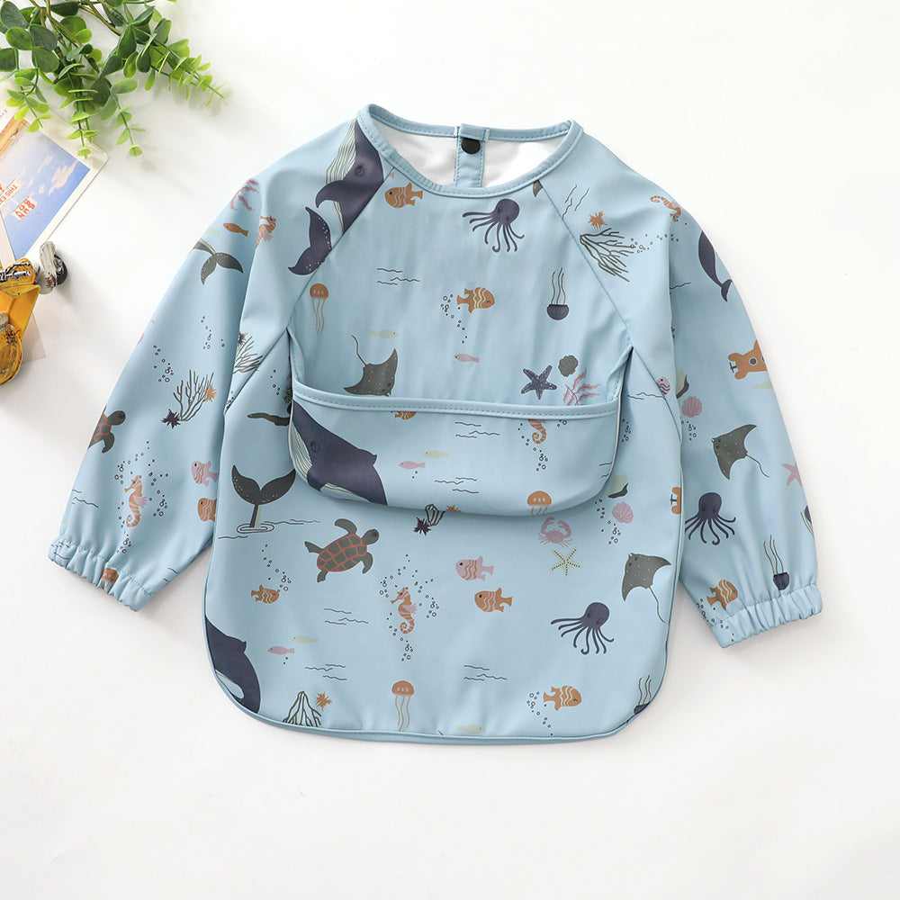 Danish Long-sleeved Eating Bib