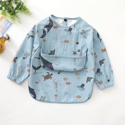 Danish Long-sleeved Eating Bib