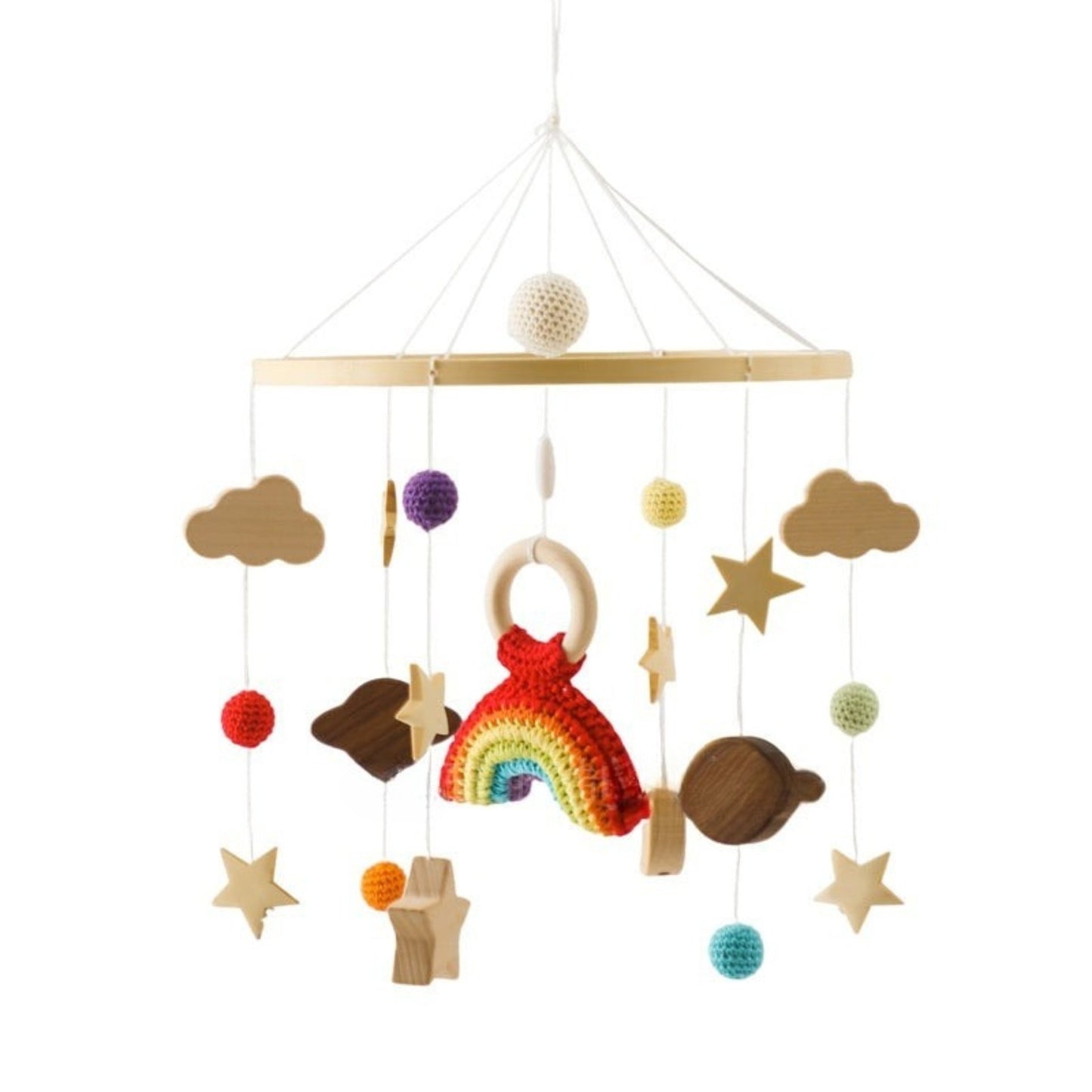 Wooden Starry Bed Bell