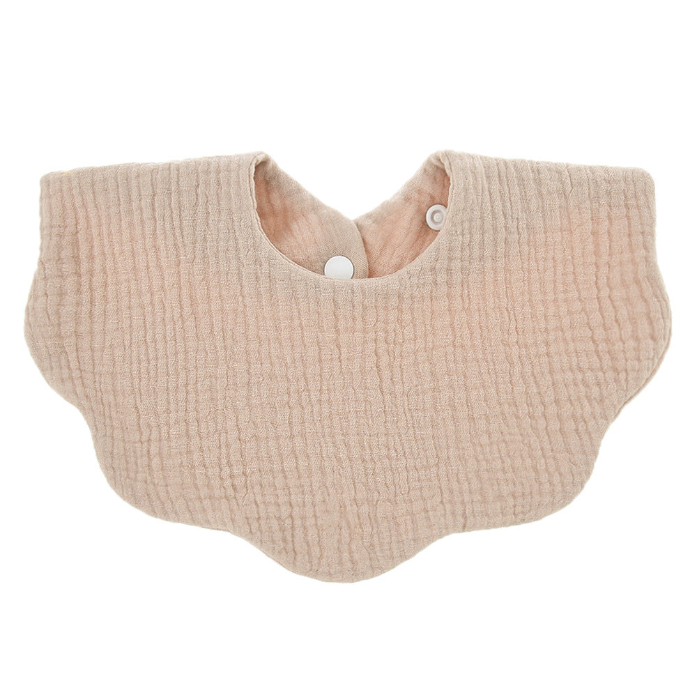 Plain Cotton Baby Bibs