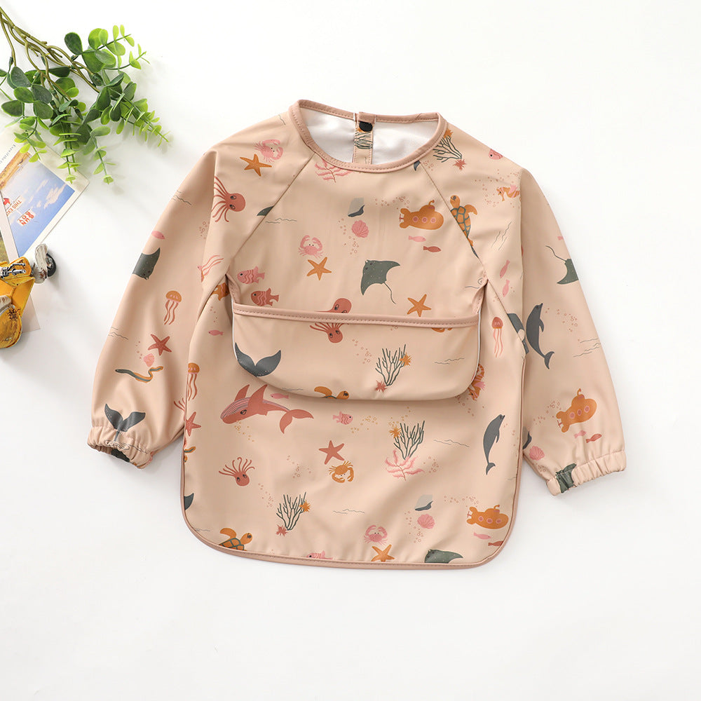 Danish Long-sleeved Eating Bib