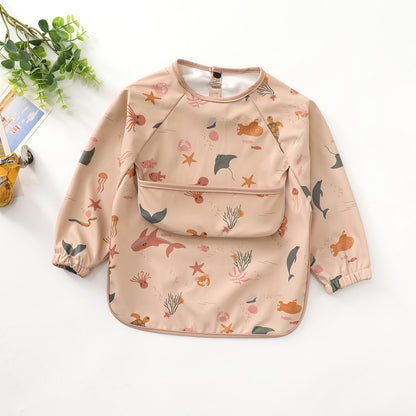 Danish Long-sleeved Eating Bib
