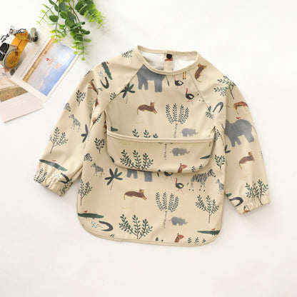 Danish Long-sleeved Eating Bib