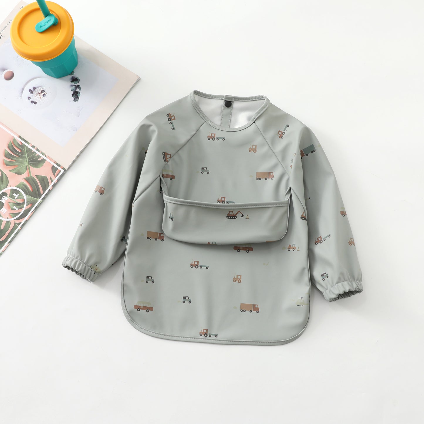 Danish Long-sleeved Eating Bib