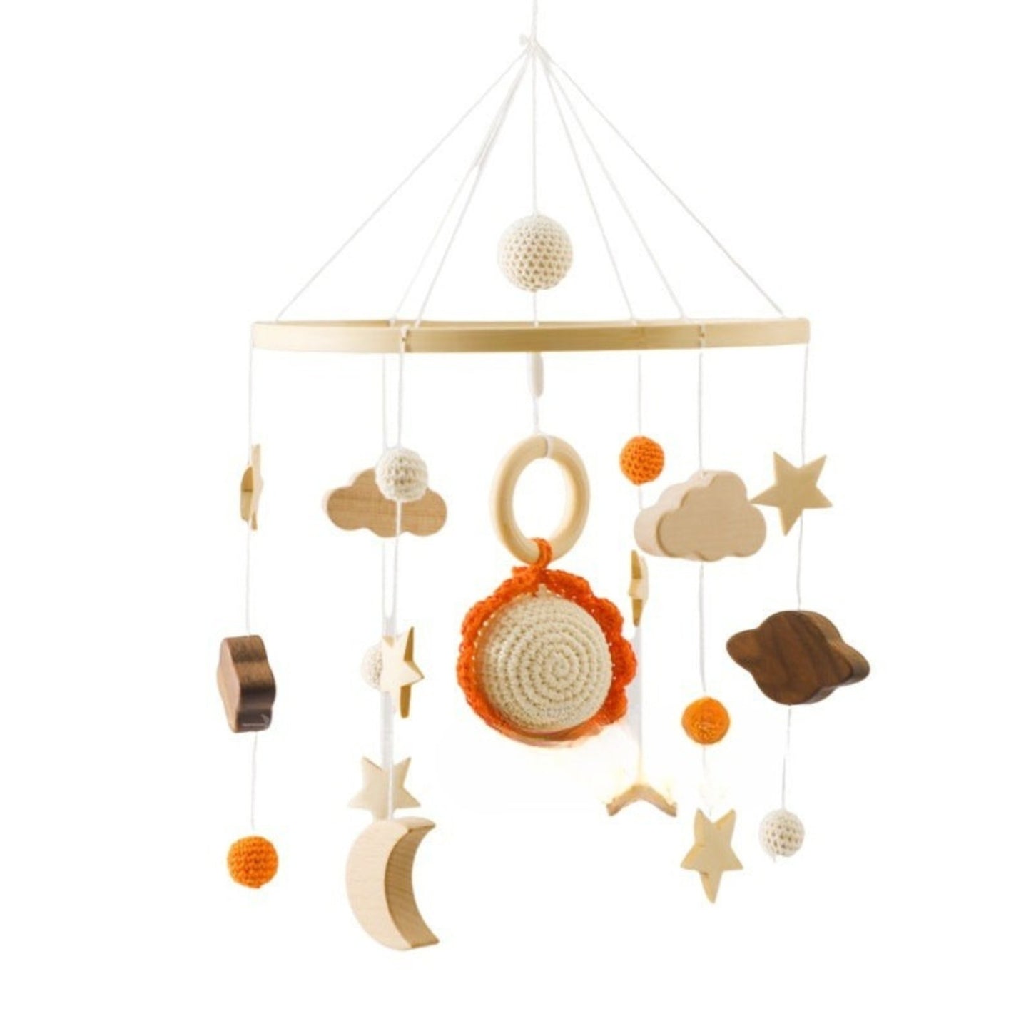 Wooden Starry Bed Bell