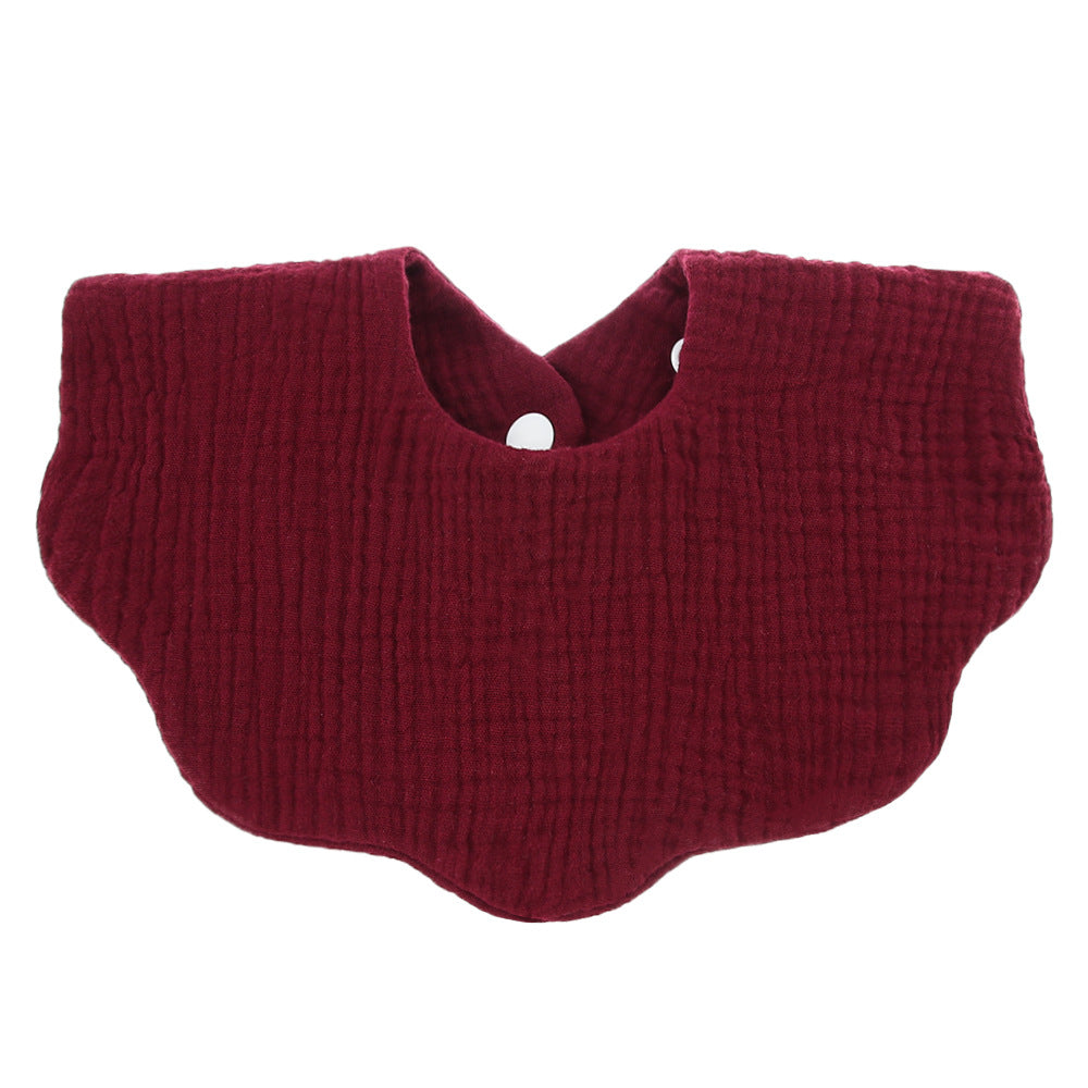 Plain Cotton Baby Bibs