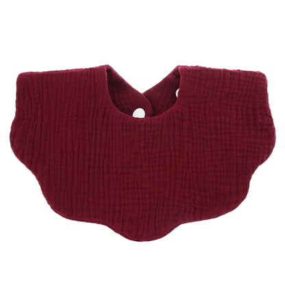 Plain Cotton Baby Bibs