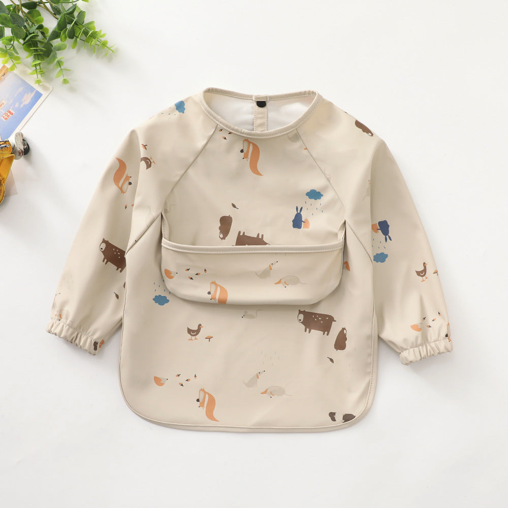 Danish Long-sleeved Eating Bib