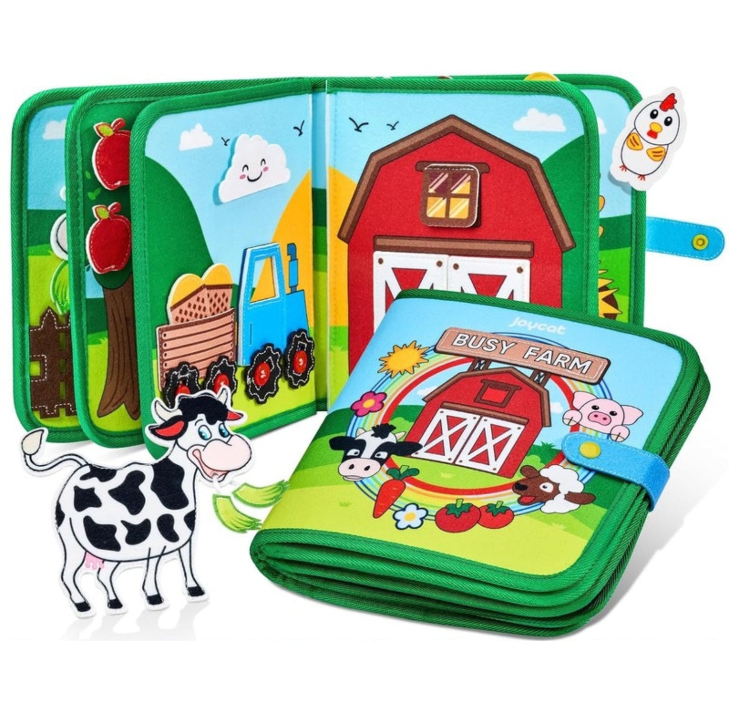 Early Learning Busy Book - Animals Farm