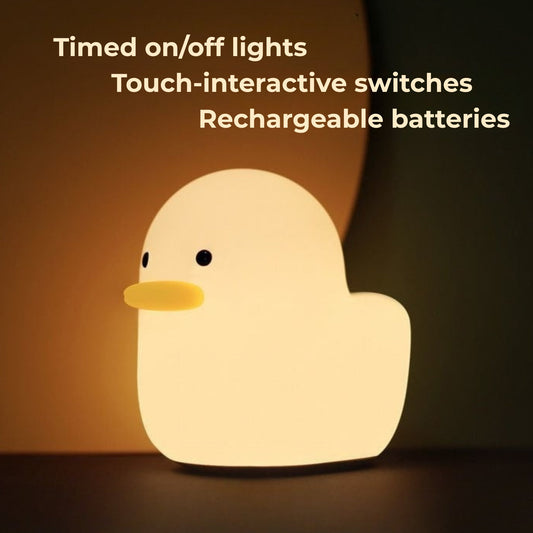 Dai Dai Duck Silicone Night time Feeding Lamp