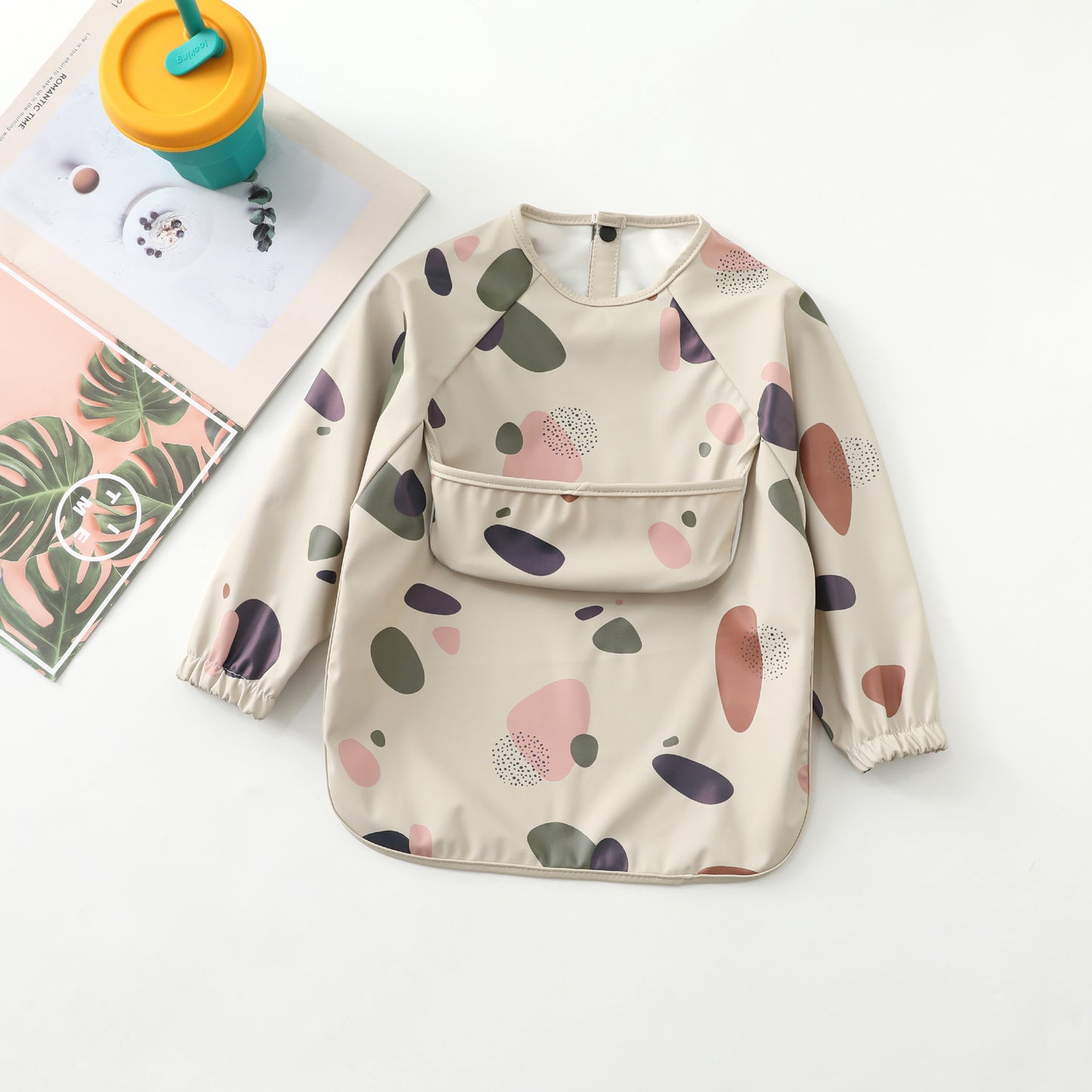 Danish Long-sleeved Eating Bib