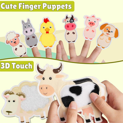 Early Learning Busy Book - Animals Farm