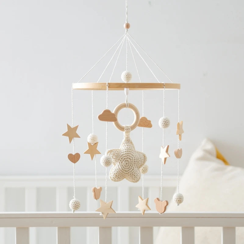 Wooden Starry Bed Bell