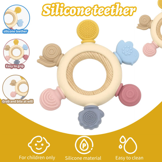 Forest Animal Silicone Teether