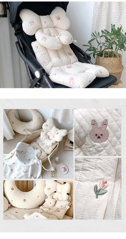 INS Korean-Style Baby Stroller Seat Cushion Pad